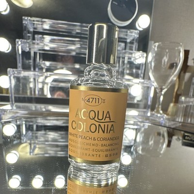 4711 Acqua Colonia White Peach & Coriander Eau de Cologne Splash Travel 0.27