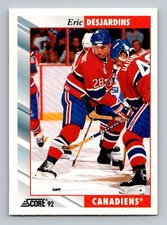 #23 1992-93 Score  Eric Desjardins Montreal Canadiens