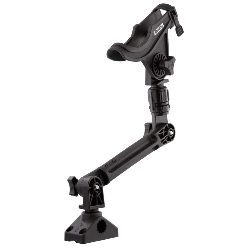 Scotty Baitcaster/Spinning Rod Holder Gear-Head Mount Kit 03