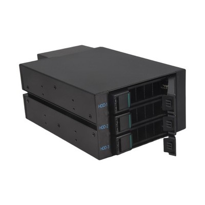 3-Bay Hot-Swap-Festplattenkäfigmodul 3,5-Zoll-SATA-SSD-HDD Data2880