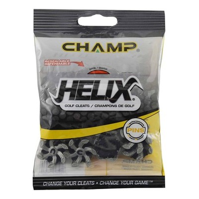 Champ Helix Pin System Golf Spikes Stollen 20er Pack Ersatz Soft TPU Griff
