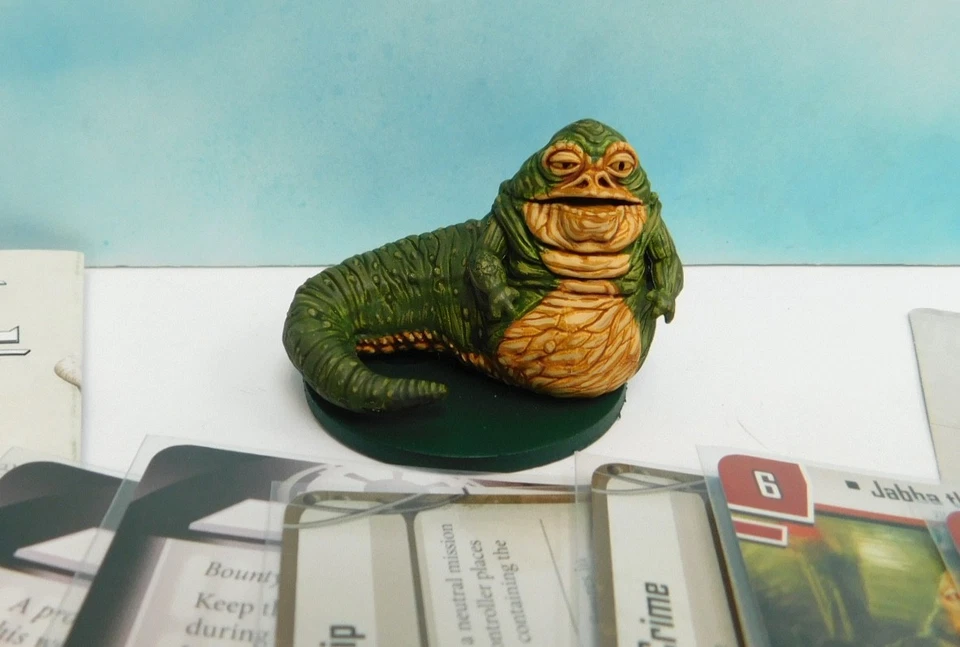 Expertly Painted FFG Star Wars Imperial Assault:Jabba the Hutt Villian Pack NoBx - Image 2 of 4