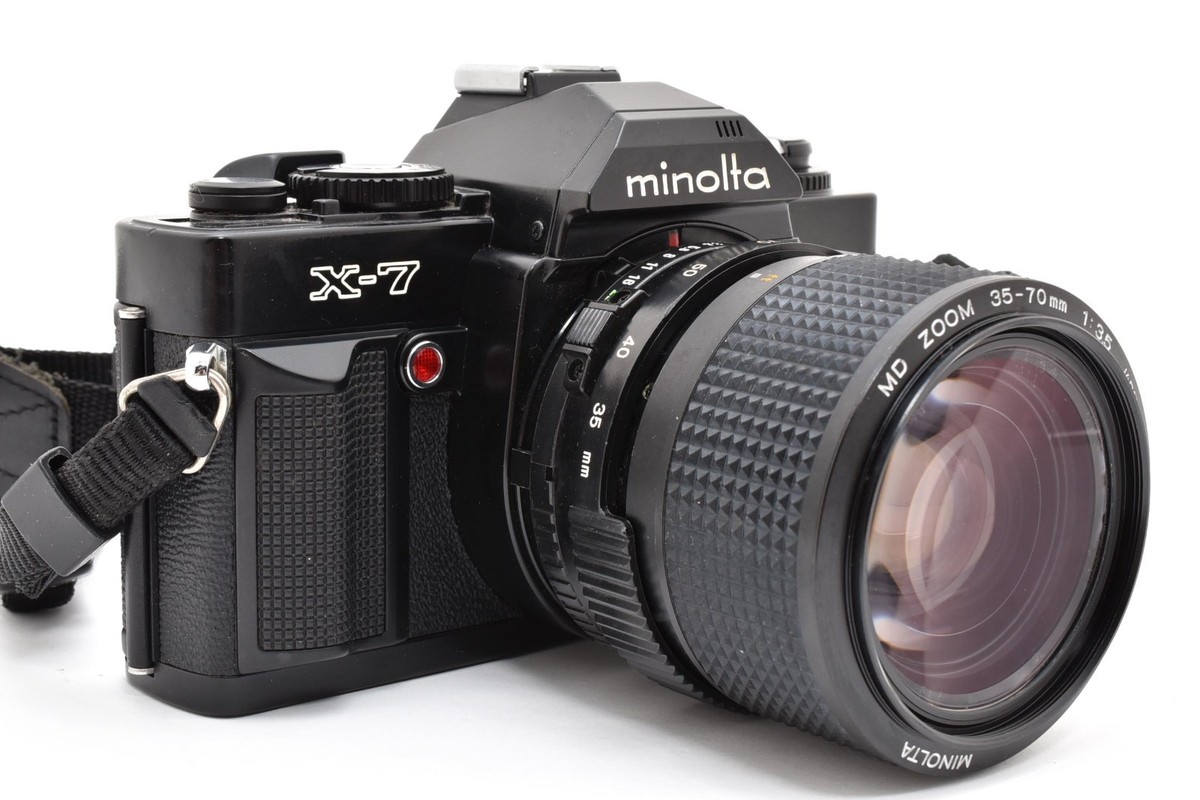 Near MINT] MINOLTA X-7 35mm SLR Camera MD Zoom 35-70mm F/3.5