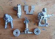 OOP Metal Warhammer 40k Astra Militarum Cadian Shock Troop Heavy Weapon Squad