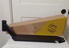 New UrbanArtt PRIMO EVO Pro Scooter Deck, Black w/Logos, Hardware, 22.5" X 5"