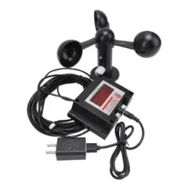 AC220V Tower Crane Anemometer Meter Wind Speed Sensor Measurement Meter