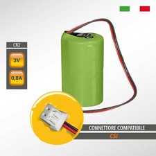 Panasonic batteria litio 3V 850mAh compatibile Centro Sicurezza Italia - CR2-CSI