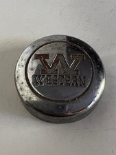 1 Western Wheels Chrome Center Cap Part 99-2212 Stock 4826
