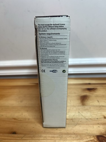 Microsoft Wheel Mouse Optical USB PS/2 - D66-00069 New In Original Box Old Stock - Picture 5 of 7