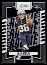 2023 Panini Absolute Chad Ryland ROOKIE CARD New England Patriots #197 RC ?. rookie card picture