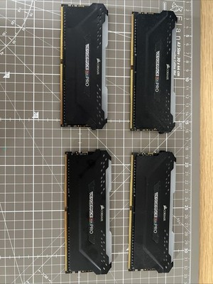 Corsair Vengeance RGB Pro 32GB (4x8GB) DDR4-3200 CL16   CM4X8GD3200C16W4