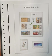 2021 Finland Year Set On Lighthouse/Leuchtturm Hingless Pages