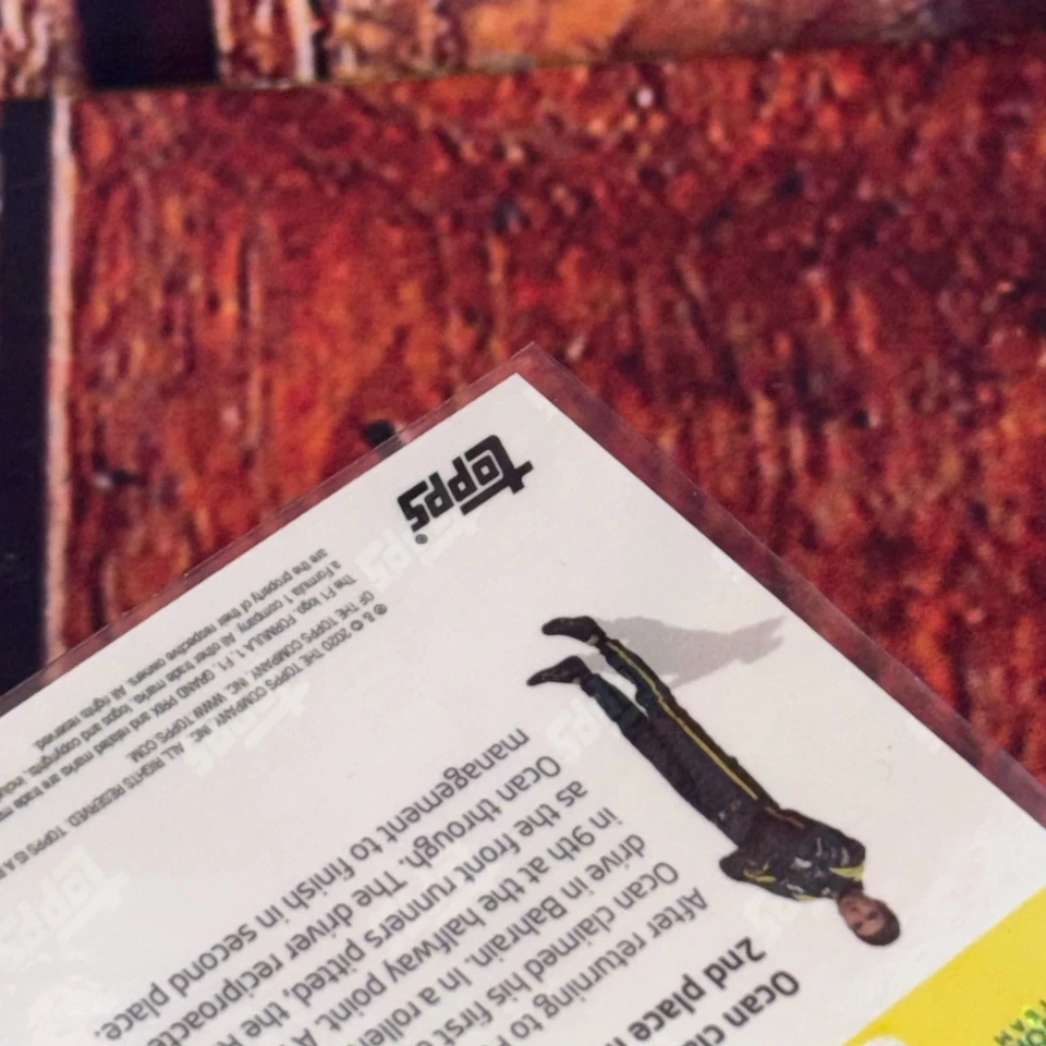 Topps Now F1 2020 Esteban Ocon Card #18 Renault First Podium Finish - PR 205 - Image 4 of 4