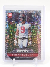 EMEKA EGBUKA 2025 PANINI PRIZM NO HUDDLE DISCO ROOKIE RC #7 Q5384