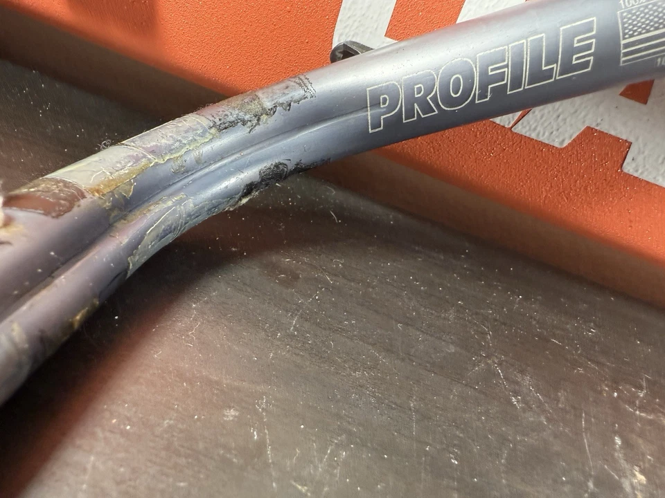 Profile Design Silver Drop Bars 1 Inch 420 Wide Bull Horns - Image 3 of 4