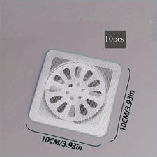 Floor Drain Sticker, Insect-Proof Self-Adhesive Bathroom Hair Filter Net, Sewer