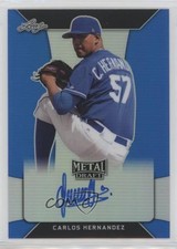 2018 Leaf Metal Draft Blue 31/35 Carlos Hernandez #BA-CH1 Auto gz0