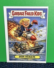 2017 Topps Garbage Pail Kids Presidential Inaug-Hurl Ceremony Cards 17