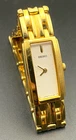 Seiko 4N00-7089 Gold Tone 15MM Ladies Stainless Steel Watch New Battery