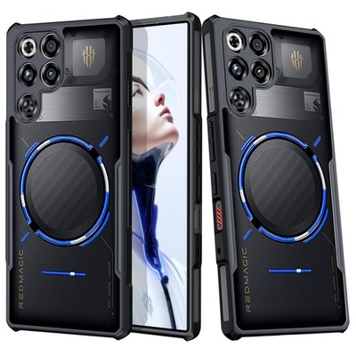 Guizzcg Gaming Case for Red Magic 11 Pro/11 11 Pro+, Black 