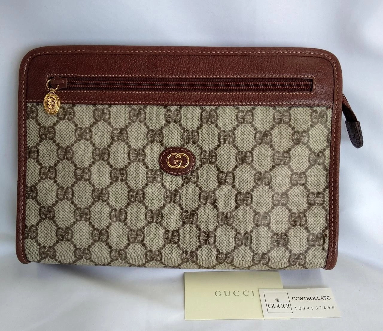 Gucci — GUCCI Second Bag 10.4 inch