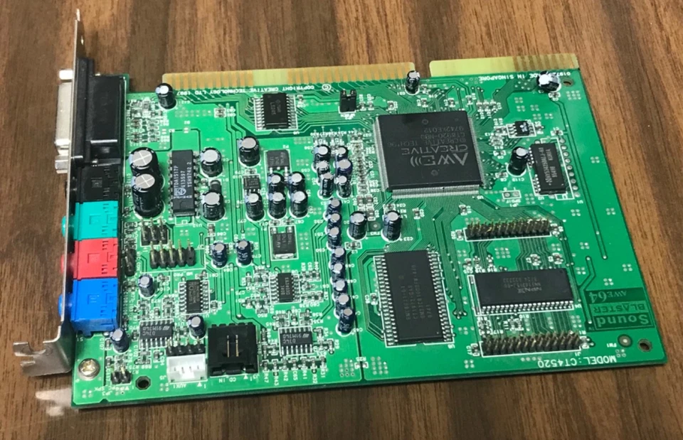 Vintage Sound Blaster CT4520 AWE 64 ISA Audio Sound Card - UNTESTED - Image 3 of 4
