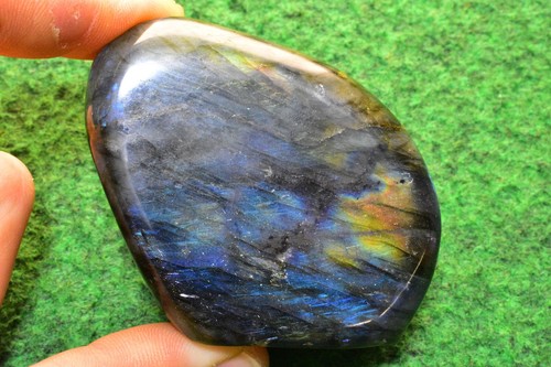 Labradorite Crystal Mineral Polished, Standing A+ Feldspar✔ UKBUY 212g 6cm #1 - Picture 2 of 18