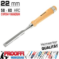 22mm Breite Qualitäts Stechbeitel Stecheisen Schnitzmesser Beitel Chrom-Vanadium