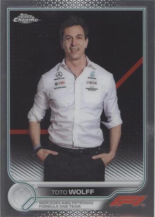 2022 Topps Chrome Formula 1 - Toto Wolff #99 - 1 of 1