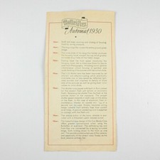 Rolleiflex Automat 1950 - Vintage Camera Brochure - Single Page