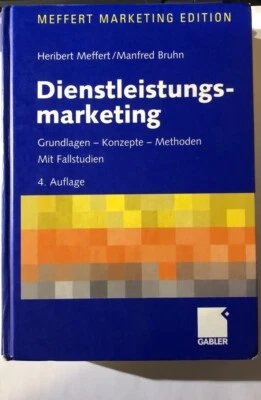 DIENSTLEISTUNGSMARKETING + MEFFERT +++ 9783409436885 - Bild 1 von 4