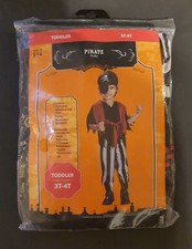Tricks And Treats Pirate Costume 3t-4t Toddler