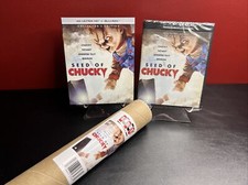 Seed of Chucky Collector's Edition 4 K UHD BD Slipcover Poster Factory Sealed