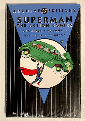 SUPERMAN ACTION COMICS ARCHIVES VOL 1 2 3 4 5 DC Golden Age #1-85 HC NEW SEALED! - Picture 2 of 11