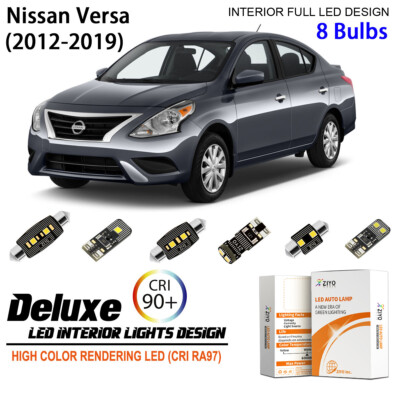 LED Interior Light Kit + License Plate Light Bulbs for Nissan