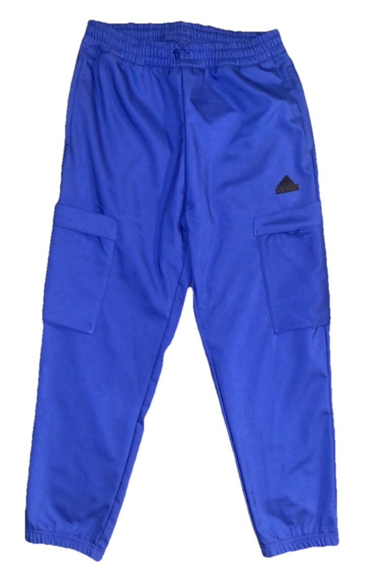 Adidas Sample Cargo Sweatpants Prototype Blue Nyl… - image 8