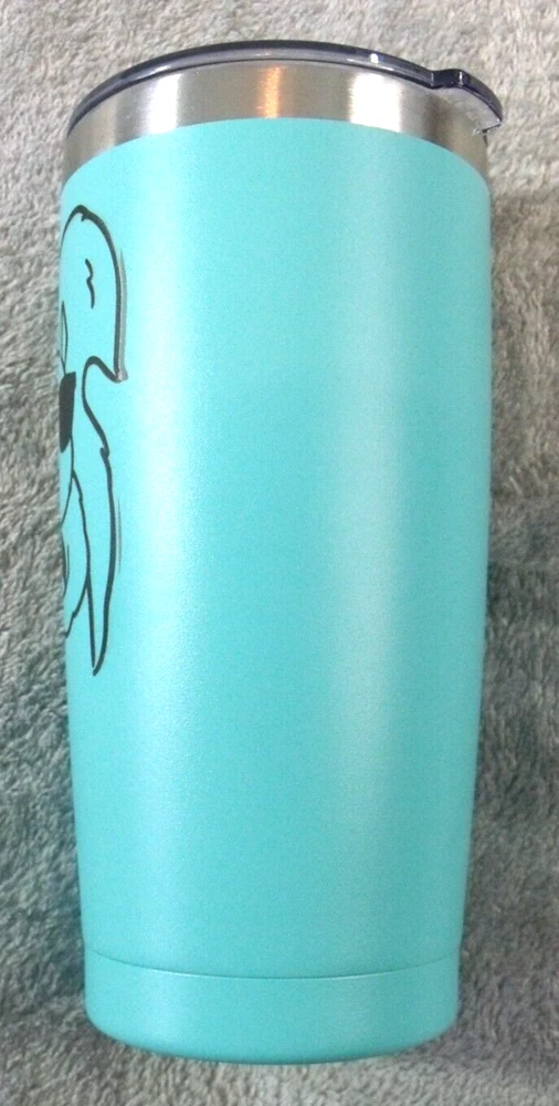 Tumbler Laser Engraved Squirrel Insulated Tumbler 20 oz New