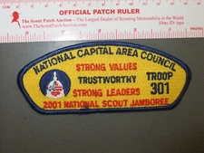 Boy Scout JSP 2001 National Capitol Area BLU 7229CC