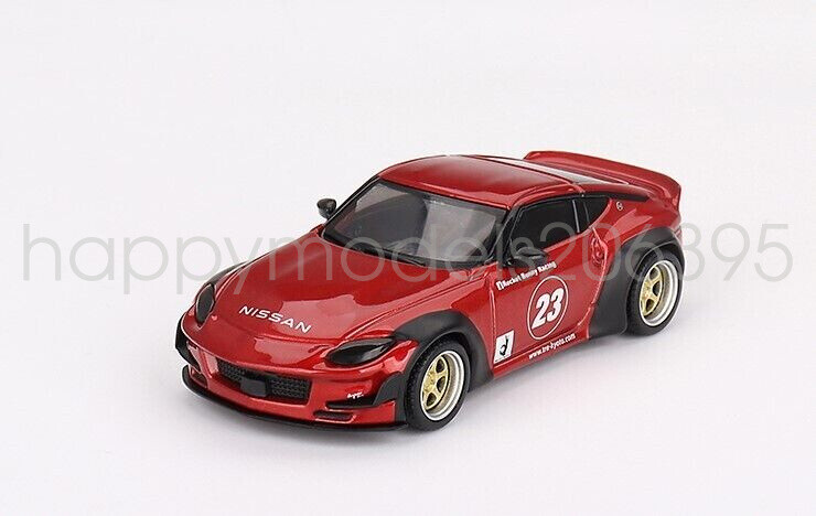 1:64 MINI GT Z Pandem Passion Red Diecast Model Car