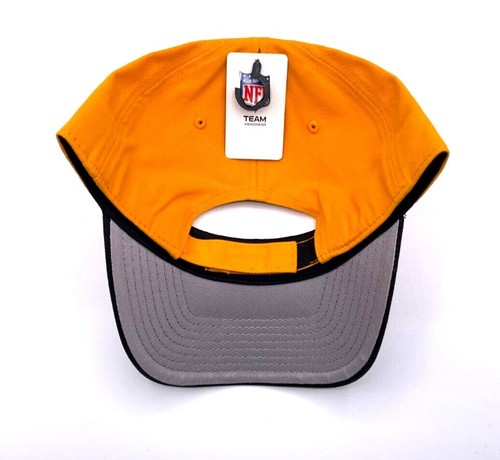 PITTSBURGH STEELERS YELLOW GOLD HAT MVP AUTHENTIC NFL FOOTBALL TEAM CAP NEW - Picture 3 of 4