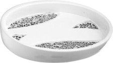 Popular Bath White Sinatra, Soap Dish Dish,