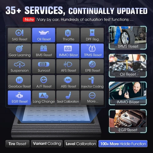10.1’’ LAUNCH X431 Scanner V+ PRO All System E.CU Coding Programming TPMS