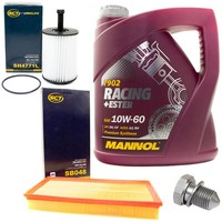 MotoröL Filter Set 10W60 4 Liter + ÖLablassschraube FüR Audi Tt Seat Vw Golf Iv