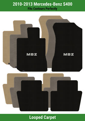 Lloyd Loop Front & Rear Mats for '10-13 S400 w/MBZ Applique