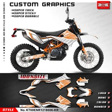 Dirt Bike Custom Vinyl Sticker Decal Graphics for 690 Enduro R 2012-2018 Rebuild