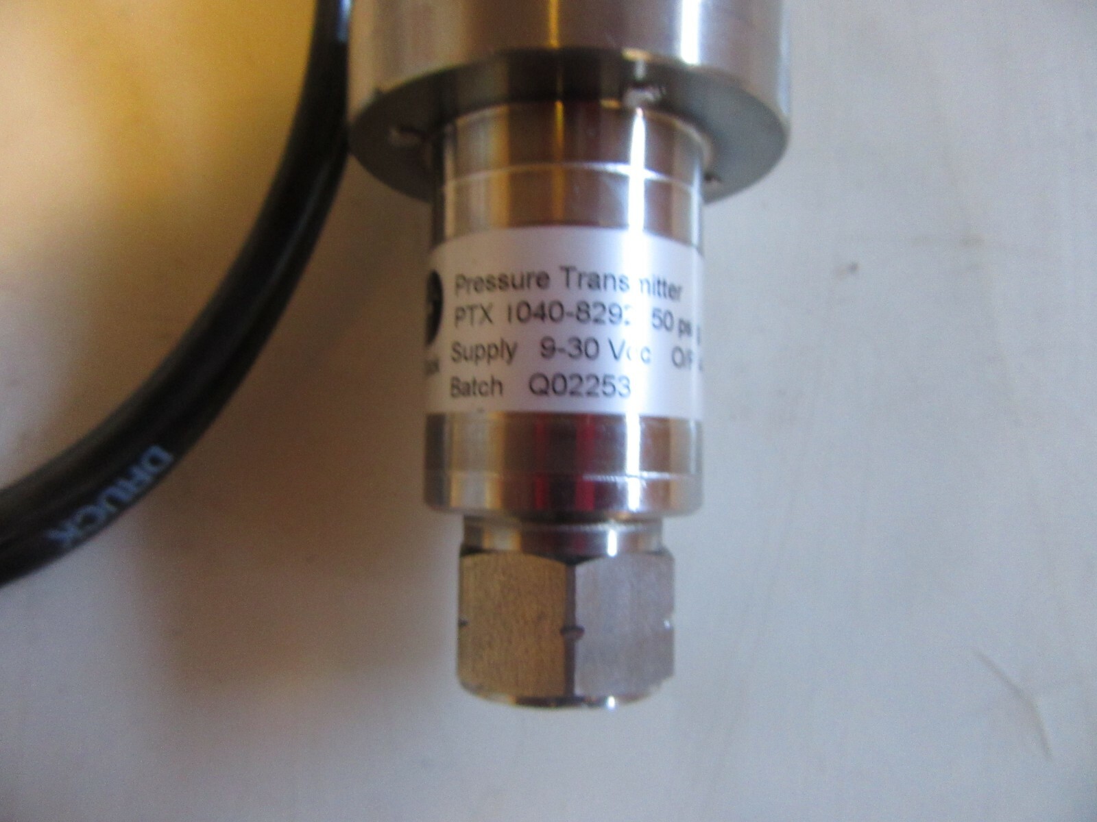 G27 DRUCK PRESSURE TRANSMITTER TYPE PTX 10408292 NEW FREE SHIPPING eBay