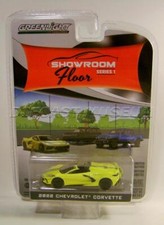 2022 '22 CHEVY CORVETTE YELLOW SHOWROOM FLOOR SERIES 1 GREENLIGHT DIECAST 2022