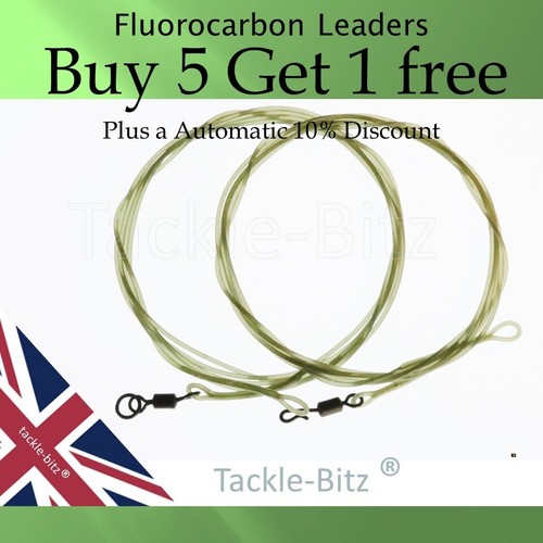 Carp Leaders Trans Green Fluorocarbon Carp Fishing End Tackle Chod Hair