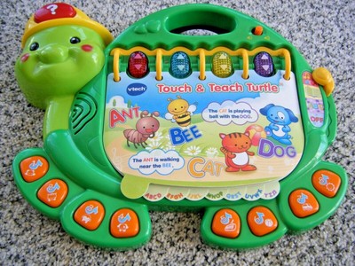 vtech touch and teach turtle