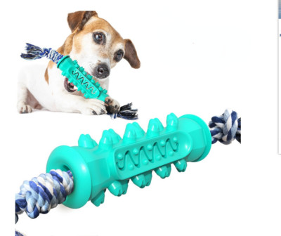  Dog Chew Toothbrush Toys, Cleaning Puppy Dental Care Brushing Stick